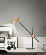 Светильник DZN2-5-23 ЧЕРНЫЙ+ЗОЛОТО D650/H430/1/E27/40W BASS