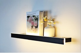 Светильник - декоративная полочка DZN-72318 ЧЕРНЫЙ 