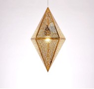 Светильник DZN-11223 ЗОЛОТО D250/H400+1200/1/E27/40W ROMBO