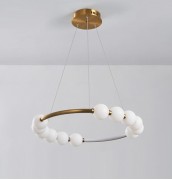 Светильник подвесной ElegantLight DZN-11231 БРОНЗА D600*80/H1500/1+12/LED/45W/4500K N-LACEE