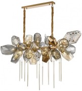 Светильник ElegantLight DZN-11250 БРОНЗА D1200*460/H650+1000/27/G9/30W PLACER