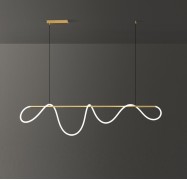 Светильник DZN-11271 БРОНЗА D2000/H1500/1/LED/75W/3000K белый матовый силикон