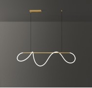 Светильник DZN-11272 БРОНЗА D1500/H1000/1/LED/./4000K белый матовый силикон FLEXI