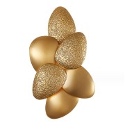 Светильник панно ElegantLight DZN-11273 ЗОЛОТО D450*240/H150/3/G9/40W GOLDPALM