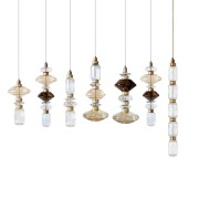 Светильник ElegantLight DZN-13248 БРОНЗА/ТОНИРОВАННЫЙ 