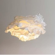 Светильник DZN-8495 БЕЛЫЙ D430/H1200/1/E27/15W PAPER2 бумажный абажур