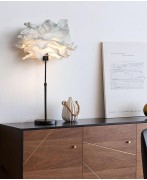 Светильник DZN-8504 БЕЛЫЙ/ЧЕРНЫЙ D430/H600-800/1/E27/15W PAPER2 бумажный абажур