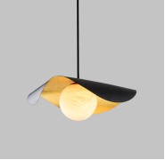 Светильник DZN-13309 ЧЕРНЫЙ+ЗОЛОТО 