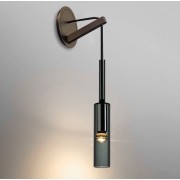 Светильник ElegantLight DZN-13317 ЧЕРНЫЙ ` D70/H420+1500/1/E14/40W