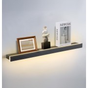 Светильник - декоративная полочка DZN-13323 ЧЕРНЫЙ ` D600/HH45*90/1/LED/12W/4000K с выключателем