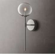 Светильник DZN-5305 ХРОМ D150*510/H170/1/G4/20W DIVER