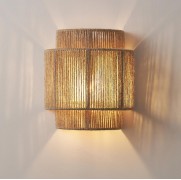 Светильник DZN-8530 РОТАНГ D230/H250/1/Е27/40W JUTE