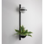 Светильник DZN-8532 ЧЕРНЫЙ ` D260/H1140/1/LED/15W FLORIST