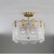 Светильник DZN-8572 GOLD BRONZE / ЗОЛОТАЯ БРОНЗА D400/H230/4/E14/60W PODI