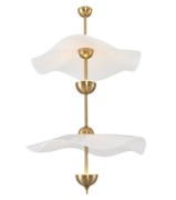 Светильник DZN-65045 БЕЛЫЙ + ЗОЛОТО 