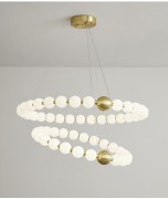 Светильник DZN-36283 БРОНЗА D620+820/H1200/2/LED/90W/4500K N-LACEE