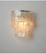 Светильник DZN-11355 SHELL ХРОМ/БЕЛЫЙ D200/H300/1/E27/60W SANDRA