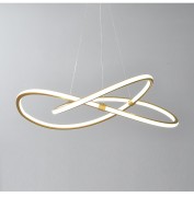 Светильник DZN-5370 ЗОЛОТО D800*200/H1200/1/LED/54W/3000-6500K