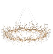 Светильник потолочный ElegantLight DZN-5395 БРОНЗА 