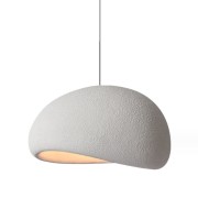 Светильник DZN-7640 БЕЛЫЙ D350/H1500/1/E27/60W белый шнур STONE