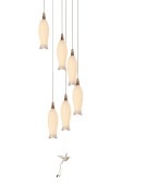 Светильник DZN-11577 ЗОЛОТО + БЕЛАЯ КЕРАМИКА 