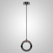 Светильник DZN-50537 ЧЕРНЫЙ + РОЗОВОЕ ЗОЛОТО ` D170/H1500/1/LED/3000K с подъёмным механизмом KARI ONE 24-09 VST