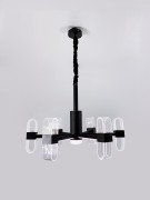 Светильник DZN-4297 BLACK/ЧЕРНЫЙ D600/H350/6+LED/LED/100W SPFD ICE