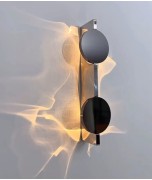 Светильник DZN-50709 ХРОМ+ЧЕРНЫЙ 