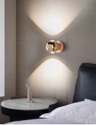 Светильник DZN-11729 ЗОЛОТО D100/H125/2/LED/10W OTTO