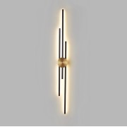 Светильник настенный SAPFIR SPF-5717 БРОНЗА+ЧЕРНЫЙ ` D920*125/H60/3/LED/12W/4500K NATT
