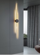 Светильник настенный SAPFIR SPF-5717 ЧЕРНЫЙ+БРОНЗА 