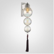 Светильник DZN-5723 ХРОМ + ПРОЗРАЧНЫЙ