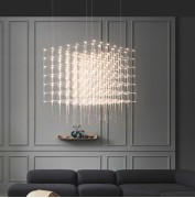 Светильник ElegantLight DZN-5734 МАТ.ХРОМ 