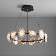 Светильник DZN-52101 ЧЕРНЫЙ/ЗОЛОТО + ПРОЗРАЧНЫЙ 