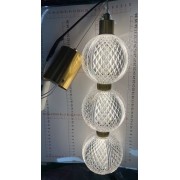 Светильник DZN-113016 ` ЗОЛОТАЯ БРОНЗА D100/H300/3/LED//W/4000K 26-02