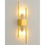 Светильник настенный ElegantLight DZN-4418 GOLD/ЗОЛОТО D110/H600/2/G9/20W NEAT 24-12