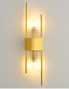 Светильник настенный ElegantLight DZN-4418 GOLD/ЗОЛОТО D110/H600/2/G9/20W NEAT 24-12