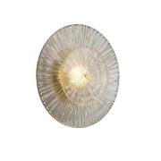 Светильник настенный ElegantLight DZN-4424 ЗОЛОТО+ПРОЗРАЧНЫЙ ` D350/H100/1/LED/12W 3000-6500K 25-03 (1)