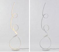 Светильник переносной ElegantLight DZN-38421 БЕЛЫЙ D320/H1850/1/LED/30W/3000K WAVE