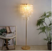 Светильник напольный DZN-5753 SHELL ЗОЛОТО D400/H1600/5/E27/40W SANDRA