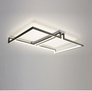 Светильник DZN-5761 ЧЕРНЫЙ D900*600/H120/2/LED/90W/4500K