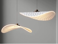 Светильник DZN-5779 МАТОВЫЙ ХРОМ + БЕЛЫЙ 