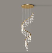 Светильник DZN-23812 ЗОЛОТО D600/H2000/24/LED/120W/4000K ACACIA