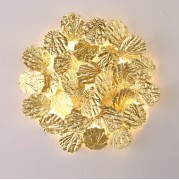 Светильник панно ElegantLight DZN-5811 ЗОЛОТО D400/H100/4/G9/40W GOLDENFLOWER