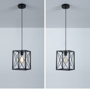 Светильник DZN-9126 ЧЕРНЫЙ D190*290/H1200/1/E27/60W CELL