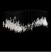 Светильник-инсталляция DZN-64574 БЕЛЫЙ/ПРОЗРАЧНЫЙ 