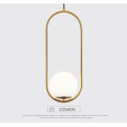 Светильник DZN4638 BRONZE/БРОНЗА  D200/H500/1/E27/60W BALL D150