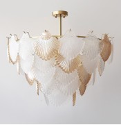 Светильник DZN-36097 ЗОЛОТО D800*520/H8200/12/E14/40W