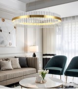 Светильник MD.6012 BRASS/ЛАТУНЬ D1000/H1200/1/LED/100W/4500K ASK DZN22-05