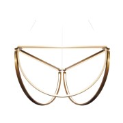 Светильник ElegantLight DZN-6058 БРОНЗА D900*900*900/H1200/3/LED/..W/2800-4500-6500K SOLANA